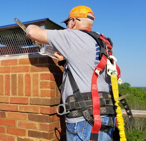 louisville ky chimney cap install and chimney service